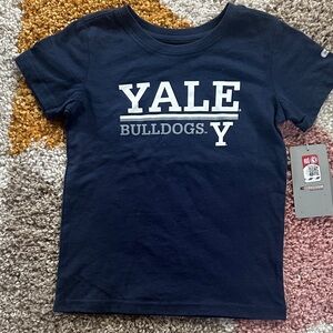 Champion Kids Navy Yale Bulldogs Tee
